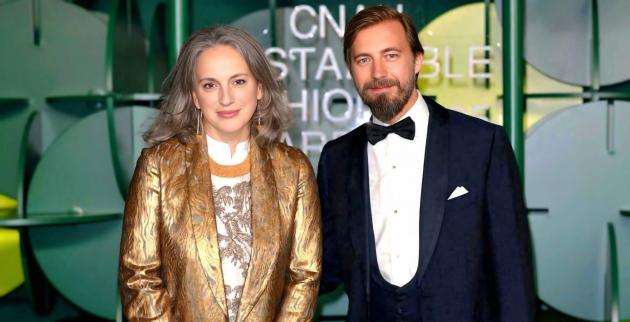 Aimone di Savoia-Aosta con la moglie Olga di Grecia