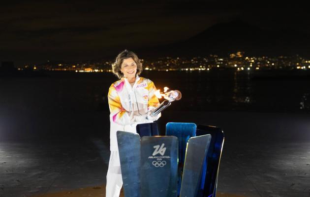 Coca Cola, il Viaggio della Fiamma Olimpica di Milano Cortina 2026 ha condotto a Castellammare di Stabia e Pompei 