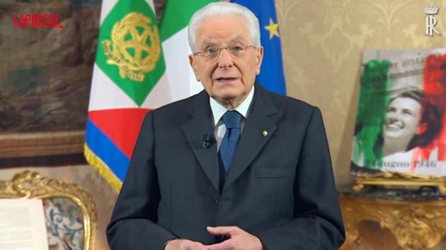 Discorso di fine anno del Presidente della Repubblica Sergio Mattarella: due passaggi che proprio non tornano