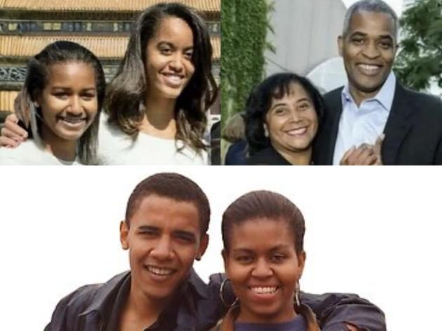 "Michelle Obama uomo, le due figlie di Barack nate da due amici della coppia, assomigliano alla vera mamma e al vero pap&agrave;", il post virale - FOTO