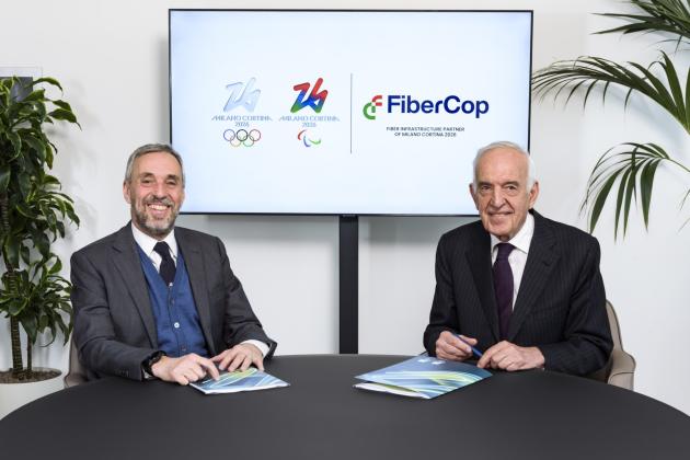 FiberCop diventa Fiber Infrastructure Partner di Milano Cortina 2026, 27 milioni di km di fibra e oltre 6.000 comuni connessi