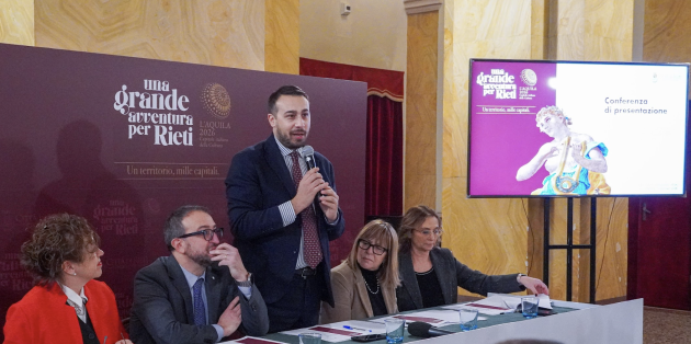 L&rsquo;Aquila Capitale Italiana della Cultura 2026 &ndash; &ldquo;Una grande avventura per Rieti&rdquo;: presentate le attivit&agrave; della Citt&agrave; di Rieti
