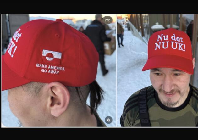 Groenlandia, boom di cappellini rossi anti-Usa con scritta &ldquo;Make Trump go Away&rdquo; nei negozi di Nuuk, davanti la frase &ldquo;Ora basta&rdquo;