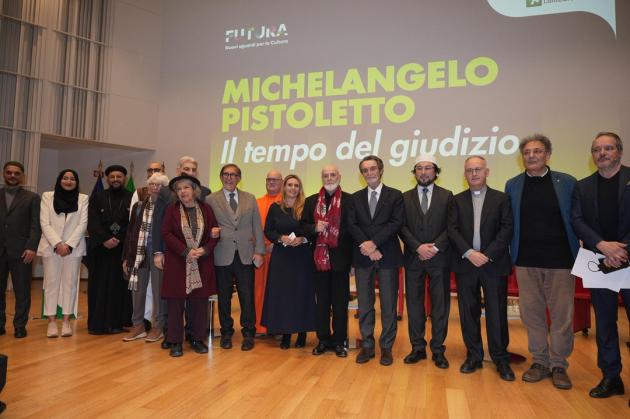 A Palazzo Lombardia inaugura il 16 gennaio l'opera "Il tempo del giudizio"  di Michelangelo Pistoletto, opera sulla riflessione delle religioni