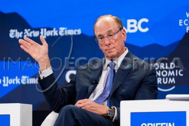 Larry Fink Davos