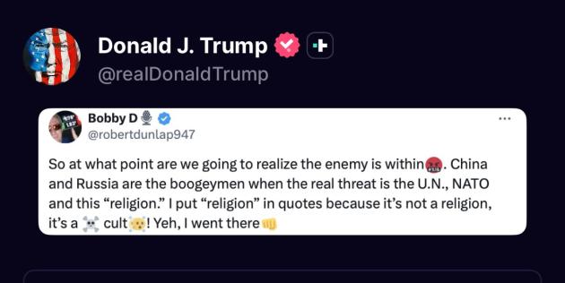 Repost Truth Donald Trump