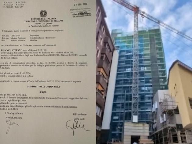 Inchieste urbanistica Milano, Tribunale del Riesame dissequestra il palazzo di Brera: "Costruttori in buona fede, operato in piena legalit&agrave;" - L'ORDINANZA