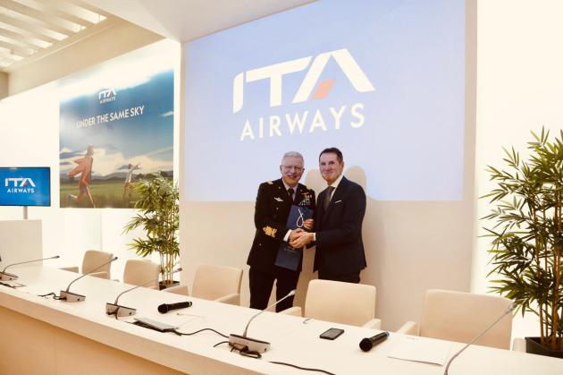 ITA Airways, avviata collaborazione con Aeronautica Militare; 50 allievi della Scuola Marescialli di Viterbo ospitati nelle strutture della compagnia aerea