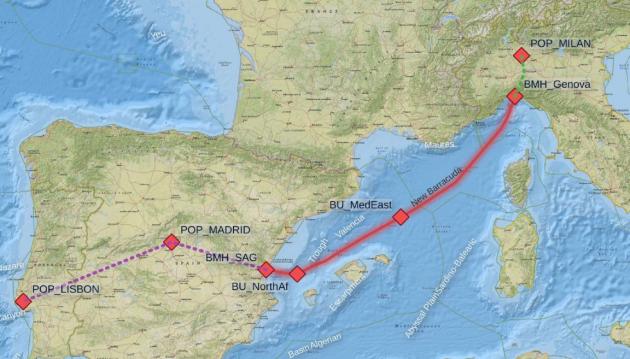 Sparkle e VDPC, siglato accordo per Barracuda, cavo sottomarino da 1.070 km tra Valencia e Genova con investimento di 100 milioni di euro