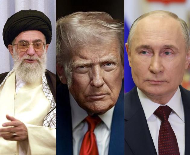 Khamenei, Trump, Putin