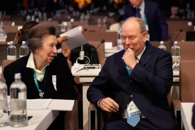  Il Principe Alberto di Monaco e la Principessa Anna d&rsquo;Inghilterra