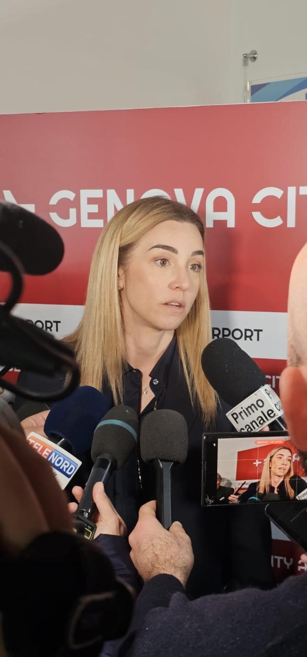 Trasporti, Salis, Sindaco Genova: "L&rsquo;avvio della nuova tratta Genova-Roma di Aeroitalia &egrave; importante opportunit&agrave; per la citt&agrave;"