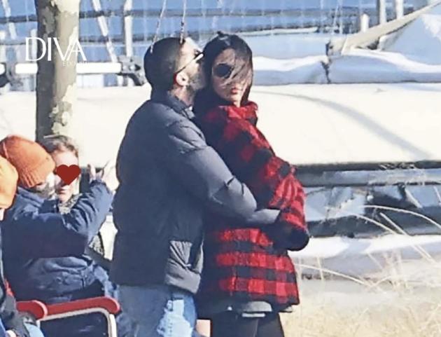 Andrea Iannone e Roc&iacute;o Mu&ntilde;oz Morales fidanzati? Beccati in atteggiamenti affettuosi a Lugano, lui la abbraccia da dietro e la bacia