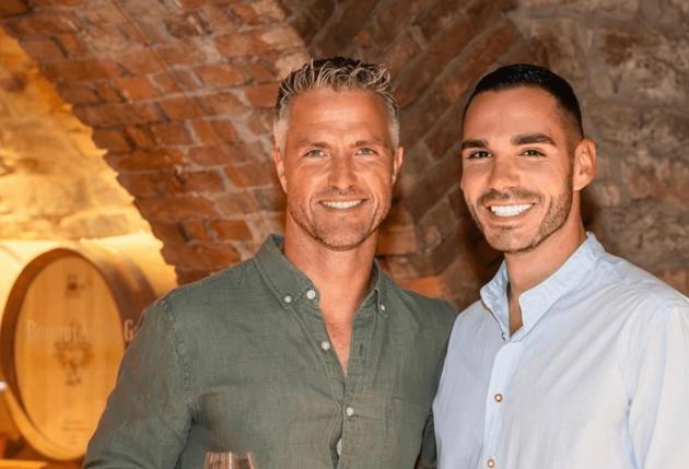 Ralf Schumacher con Etienne Bousquet-Cassagne 