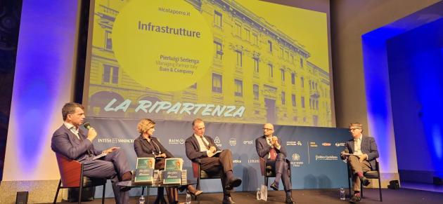 "La Ripartenza", decima edizione dell&rsquo;evento ideato da Nicola Porro; interventi su economia, cultura e politica con imprenditori e giornalisti