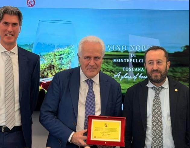 Presidente della Regione Toscana Eugenio Giani &egrave; stato assegnato il premio Grifo Nobile