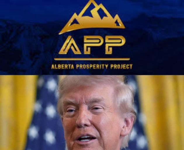 Alberta Prosperity Project, Trump