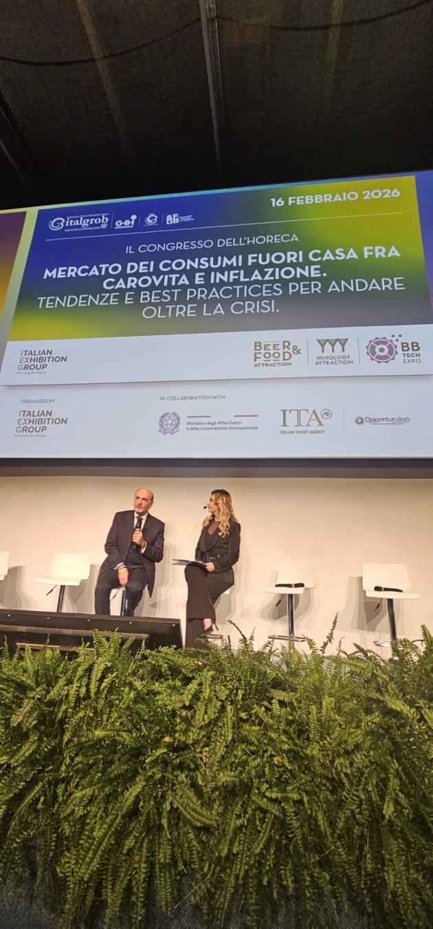 Horeca Meeting Italgrob. Salvitti (Delegato dal Ministro dell&rsquo;Agricoltura Lollobrigida): "Da azioni Governo risultati importanti su potere d&rsquo;acquisto famiglie"