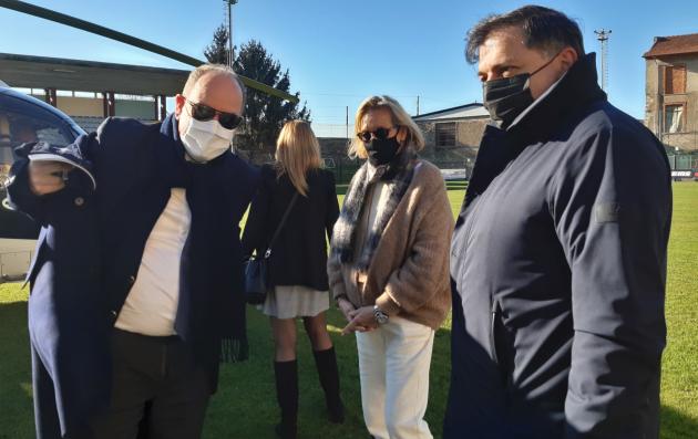 Pietrasanta, il Principe Alberto II di Monaco in visita informale alla Piccola Atene della Versilia 