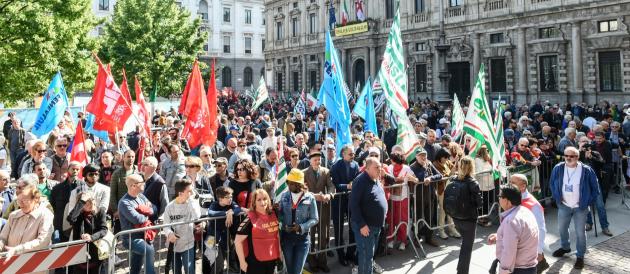 Manifestazione 1 maggio, lo slogan: "Lavoro, salari e pace"