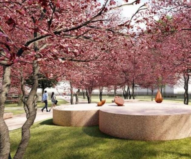 Chi è lo scultore delle opere esposte nel nuovo giardino Zen a Milano?