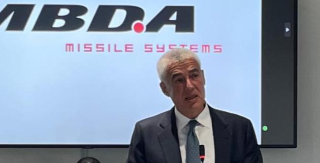 MBDA, i risultati 2022 presentati dall'ad Mariani in conferenza stampa a Roma