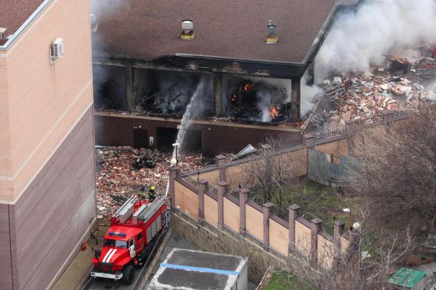 Russia, incendio a Rostov: in fiamme palazzo dei Servizi segreti