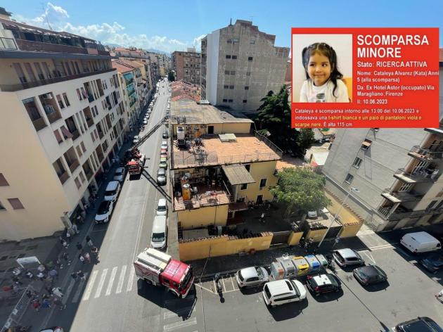 Bimba rapita a Firenze, sgomberato e sequestrato l'ex hotel Astor. Per la Procura l'occupazione potrebbe agevolare il sequestro della bambina