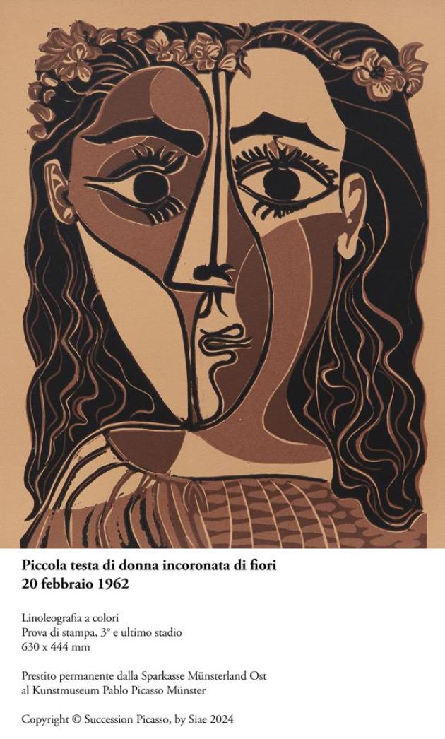 'Celebrating Picasso' in mostra a Palazzo Reale di Palermo