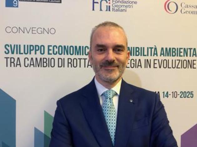 Biscaro (Cngegl): "Con 1 euro investito nel settore dell'edilizia, un ritorno di 3.30 euro"