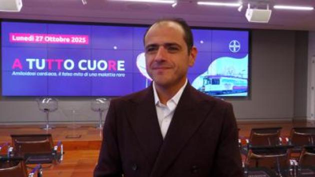 Salute, De Spirito (Bayer Italia): "Promuoviamo ricerca, innovazione e diagnosi precoce in amiloidosi cardiaca"
