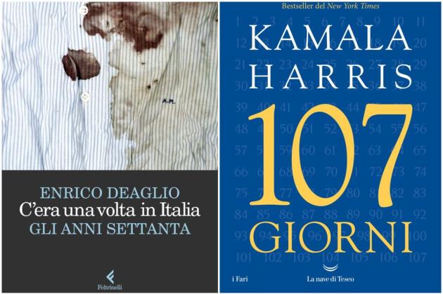 Da 'C'era una volta in Italia' di Deaglio ai '107 giorni' di Kamala Harris, le novità in libreria