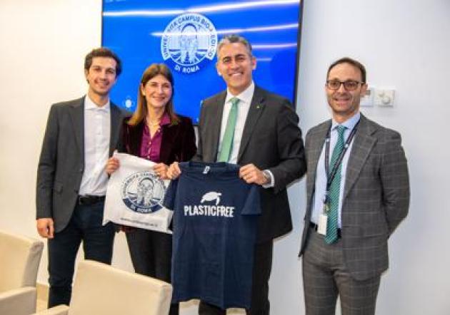 Accordo Ucbm-Plastic Free, meno plastica in ateneo, s&igrave; alle buone pratiche