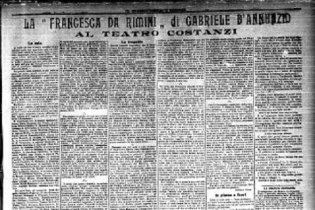 Quando il Giornale d'Italia inventò la Terza Pagina