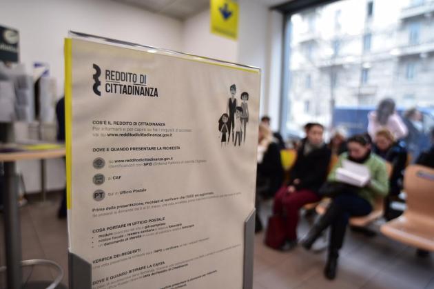 Reddito di cittadinanza: nel 2021 erogato a quasi 1milione e 500mila famiglie