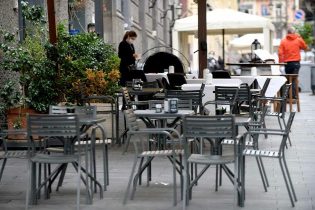 Le città italiane in zona rossa