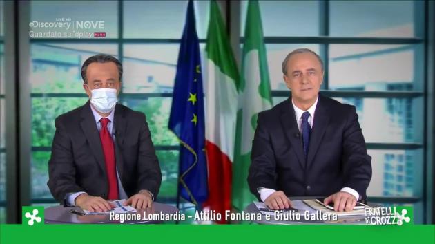 Crozza/Fontana e Gallera cercano un nuovo testimonial dopo le polemiche su Boldi