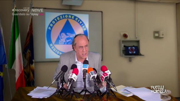 Crozza/ Zaia: "Io non posso andare avanti a suon di ordinanze, mi è venuto il tunnel carpale a forza di scrivere"