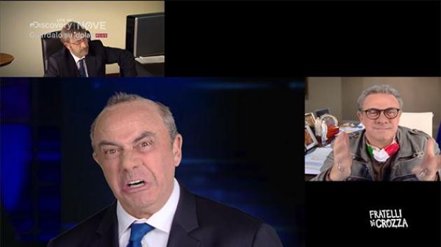 Crozza e i Calabresi Spirlì, Cotticelli, Zuccatelli: "Altro che Covid, la vera emergenza in Calabria siamo noi tre"