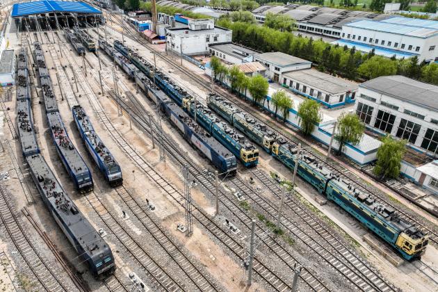 Trasporti: Shanxi, primo servizio treno merci Cina-Europa verso Spagna