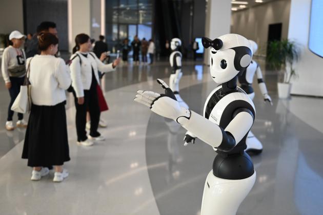 Cina: Museo mondiale di scienza, tecnologia di Internet a Wuzhen (2)