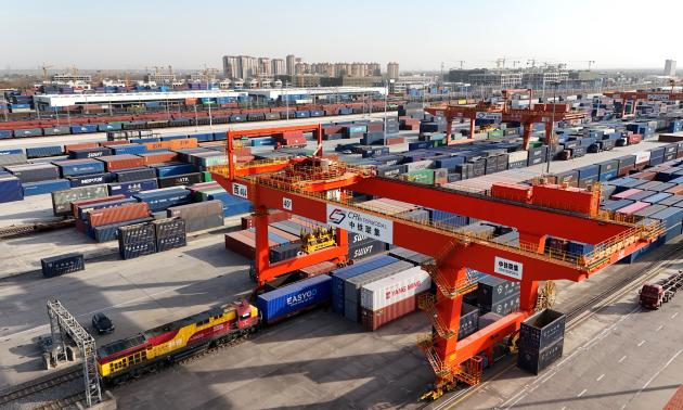 Cina: Xi'an gestisce oltre 20.000 treni merci Cina-Europa in 10 anni