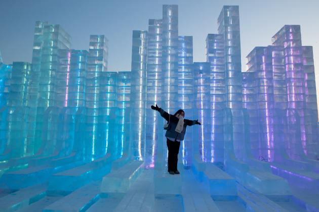 Cina: Heilongjiang ospita Harbin Ice-Snow World (1)