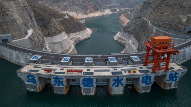 Cina: stazione idroelettrica di Wudongde tra Sichuan e Yunnan (2)