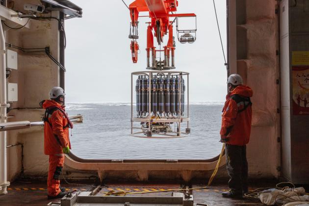 Cina: Xuelong 2 conduce spedizione scientifica in mare di Amundsen (2)