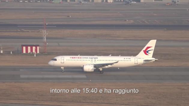Cina: aereo di linea C919 vola su nuova rotta regolare
La rotta è entrata in funzione martedì e collega Pechino e Shanghai