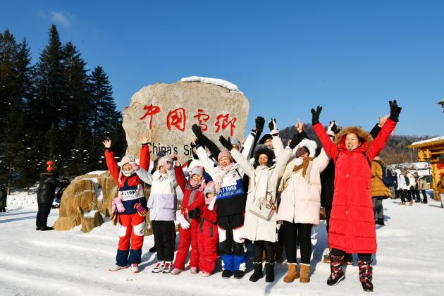 Cina: Festa di primavera, turisti visitano mete invernali Heilongjiang (2)