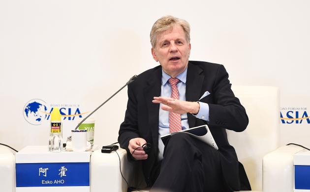 Cina: Hainan, tavola rotonda al Boao Forum for Asia 2024 (1)