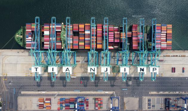 Cina: porto Tianjin vede crescita costante flusso di container a gen-mar