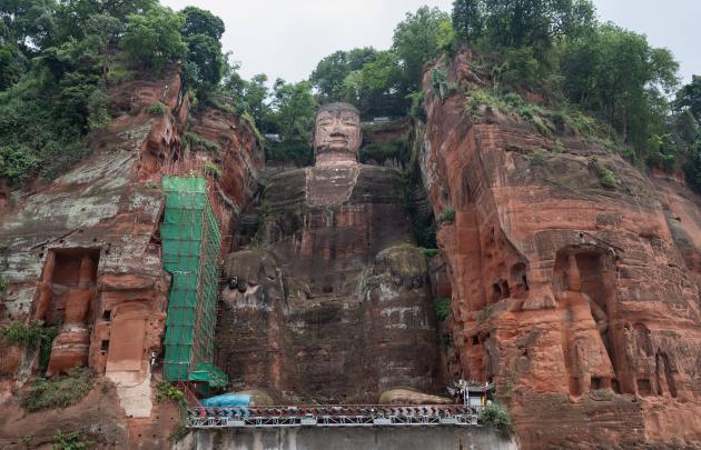 Cina: il Buddha gigante di Leshan, patrimonio UNESCO nel Sichuan (2)